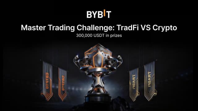 TradFi vs. Crypto: Bybit Launches 300,000 USDT Trading Challenge as Copy Trading Gains Momentum in Volatility