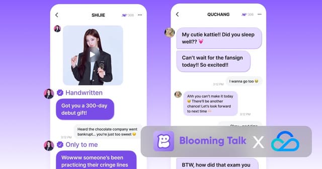 Tencent Cloud Powers Blooming Talk's Next-Gen Fan Messaging to Redefine Global Artist-Fan Connectivity