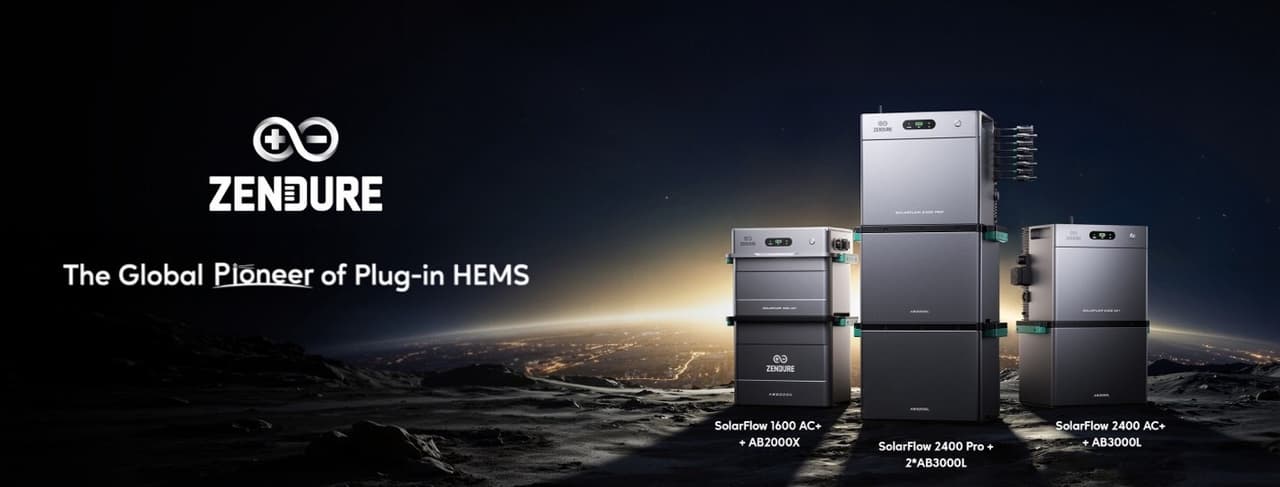Zendure Launches Advanced SolarFlow Series, Marking Evolution into a Complete Smart Energy Ecosystem