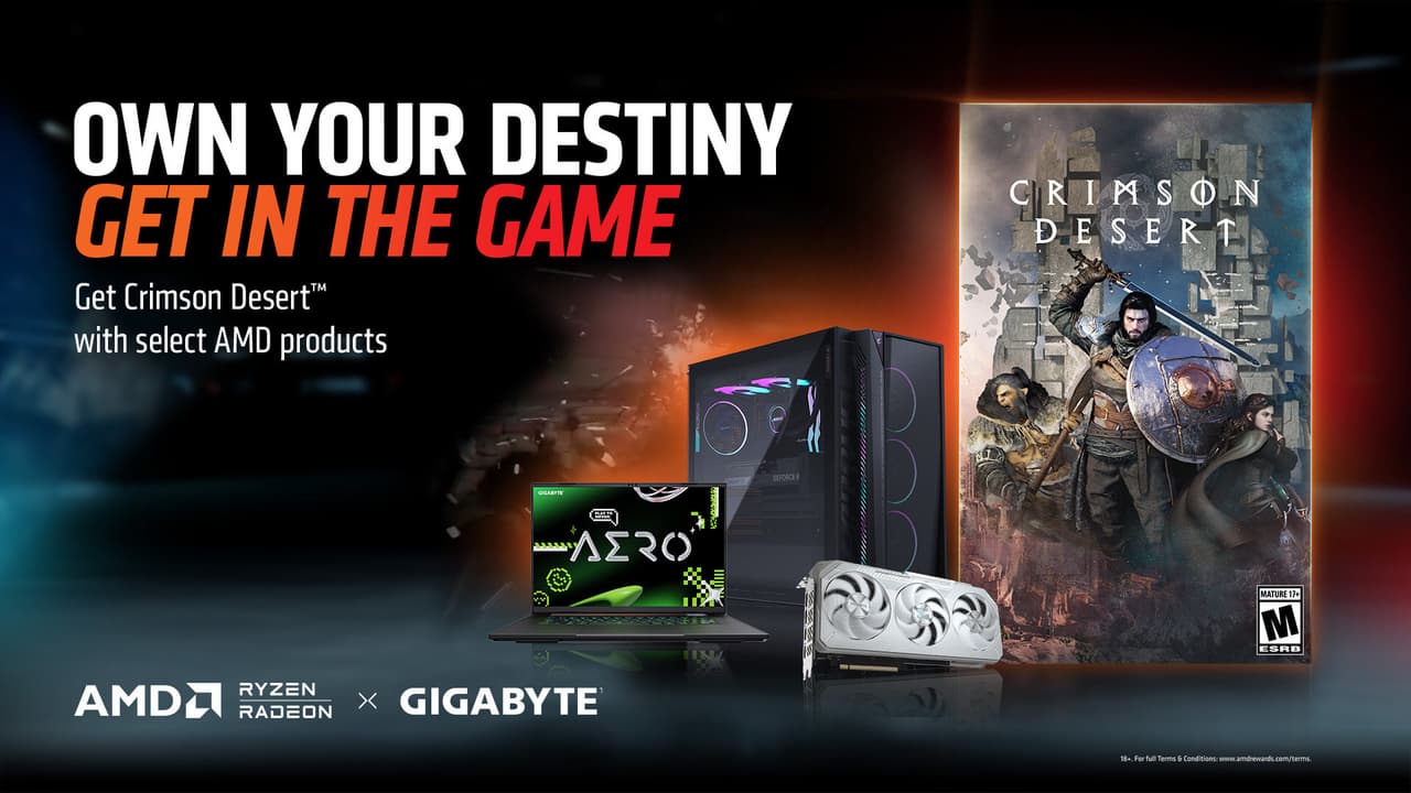 GIGABYTE Partners with AMD to Enhance Game Value through Crimson Desert Bundle
