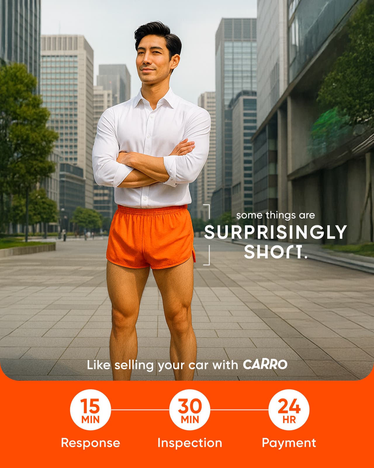 Carro unveils quirky generative AI ad campaign highlighting its 'Surprisingly Short' AI-enabled car-selling process