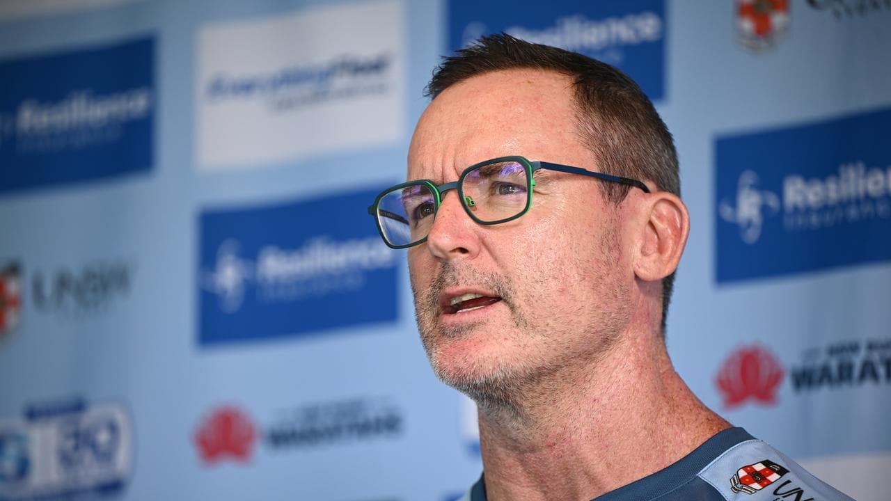 'Don't tighten up': coach's memo to his 2026 Waratahs
