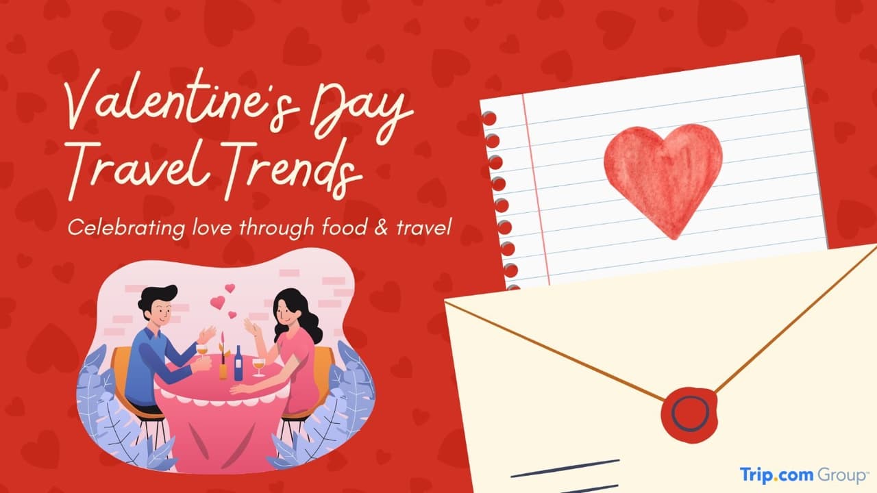 Food as the Main Travel Agenda: Travellers Plan Trips Around Gastronomic Experiences this Valentine's Day