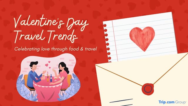 Food as the Main Travel Agenda: Travellers Plan Trips Around Gastronomic Experiences this Valentine's Day