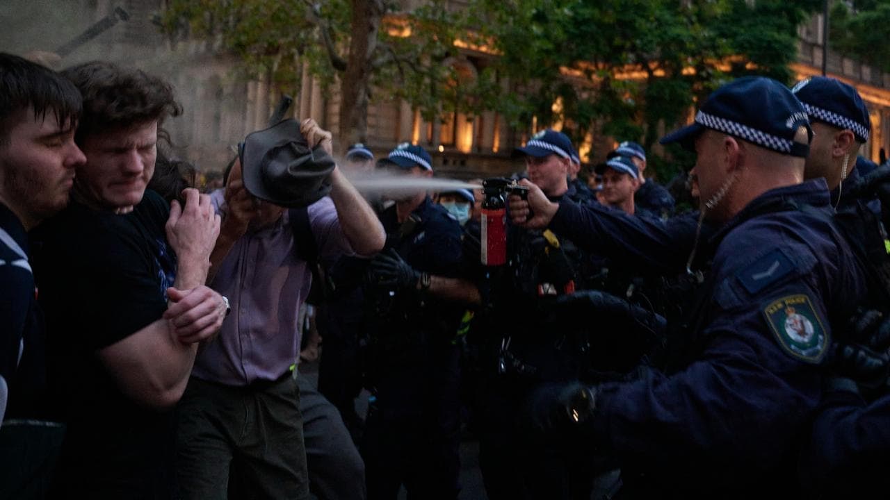 Muslim community reels after police violence at protest