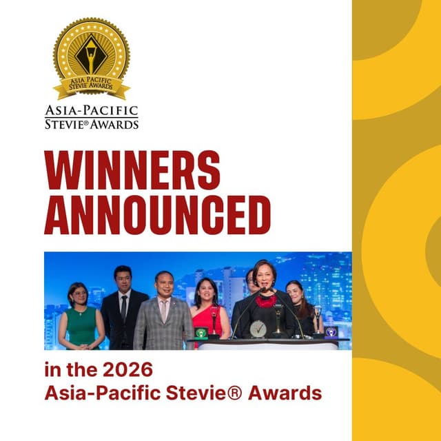 Winners in the 2026 Asia-Pacific Stevie® Awards Announced