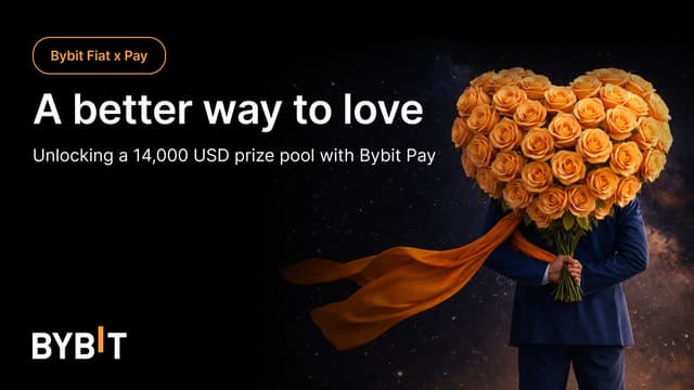 Bybit Fiat and Bybit Pay Spread the Love This Valentine's Season with 14,000 USDT Prize Pool