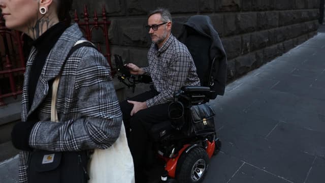 Wheelchair user who stabbed woman guilty of murder