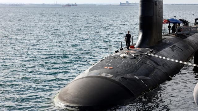 Major first for navy workers with UK nuclear sub visit