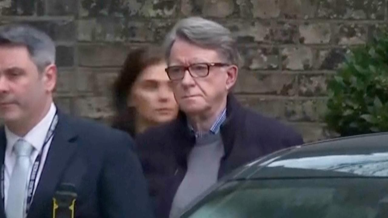 Former UK envoy Mandelson arrested in Epstein probe