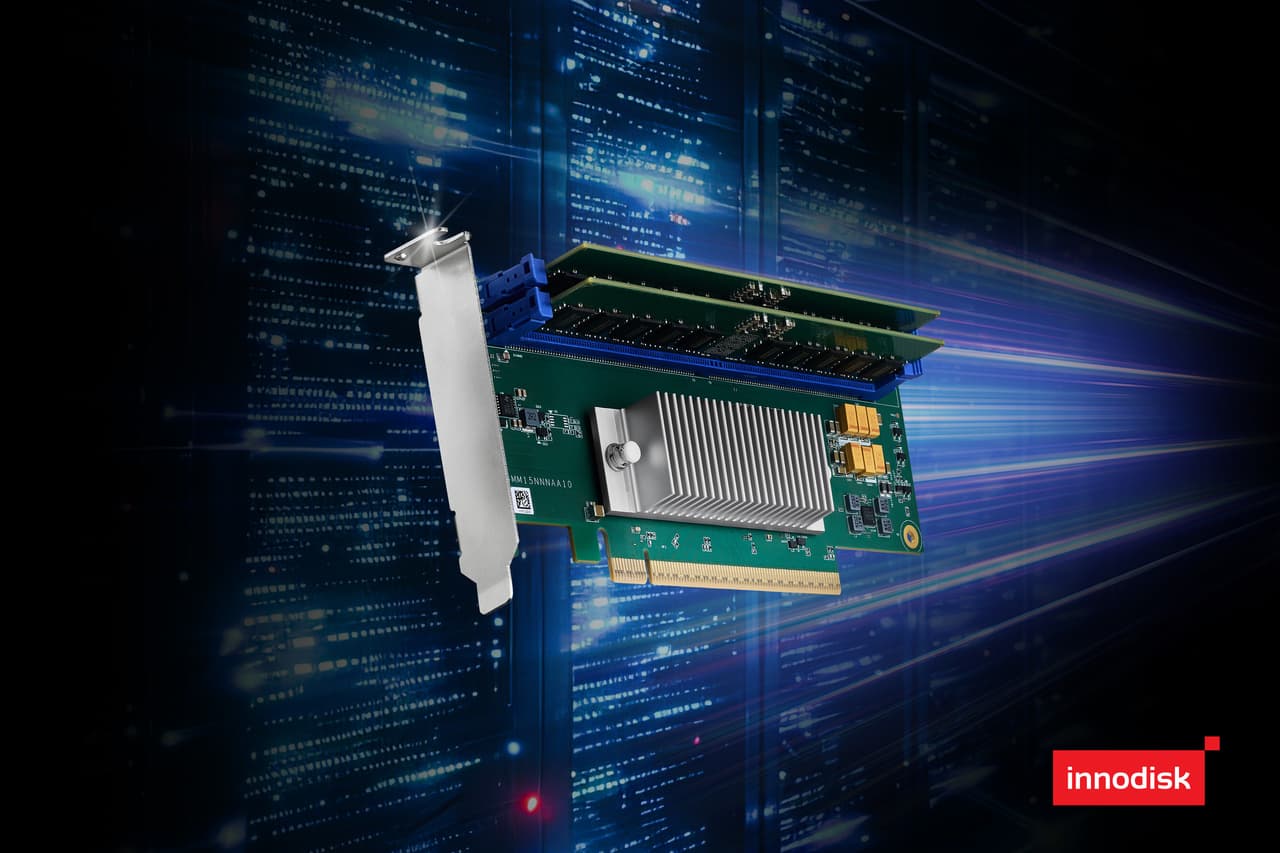 Innodisk Launches CXL Add-In Card for Scalable Edge AI Memory Expansion
