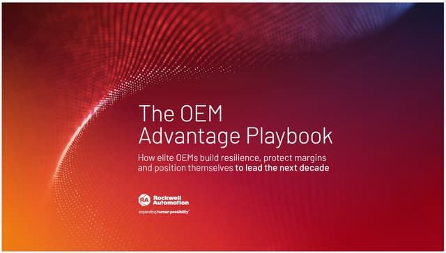 New research shows top OEMs cut downtime recovery by 40%, strengthening profitability through resilience-first strategies