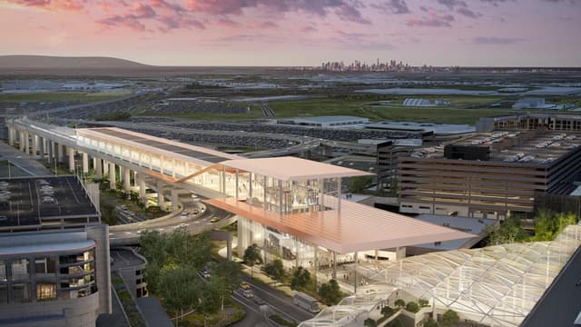 'Change the way we move': works begin on airport rail
