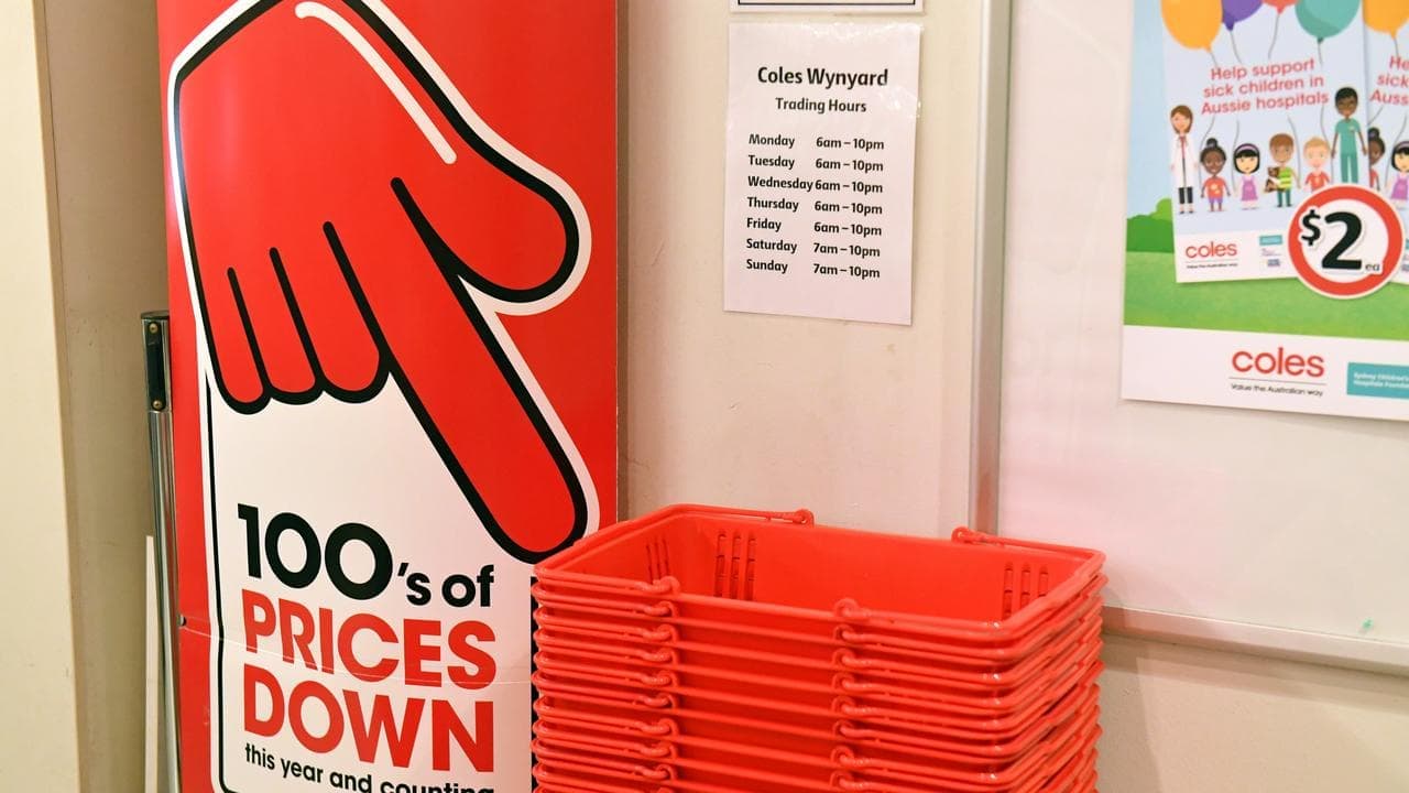 Coles 'down down' prices duped customers, court told