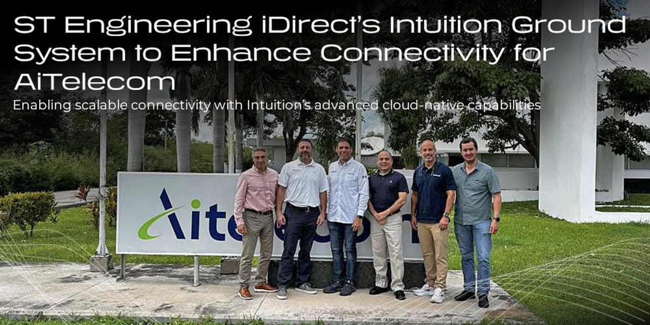 ST Engineering iDirect's Intuition Ground System to Enhance Connectivity for AiTelecom
