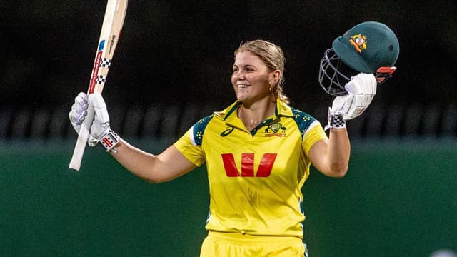 Voll century fires Australia to crushing ODI victory