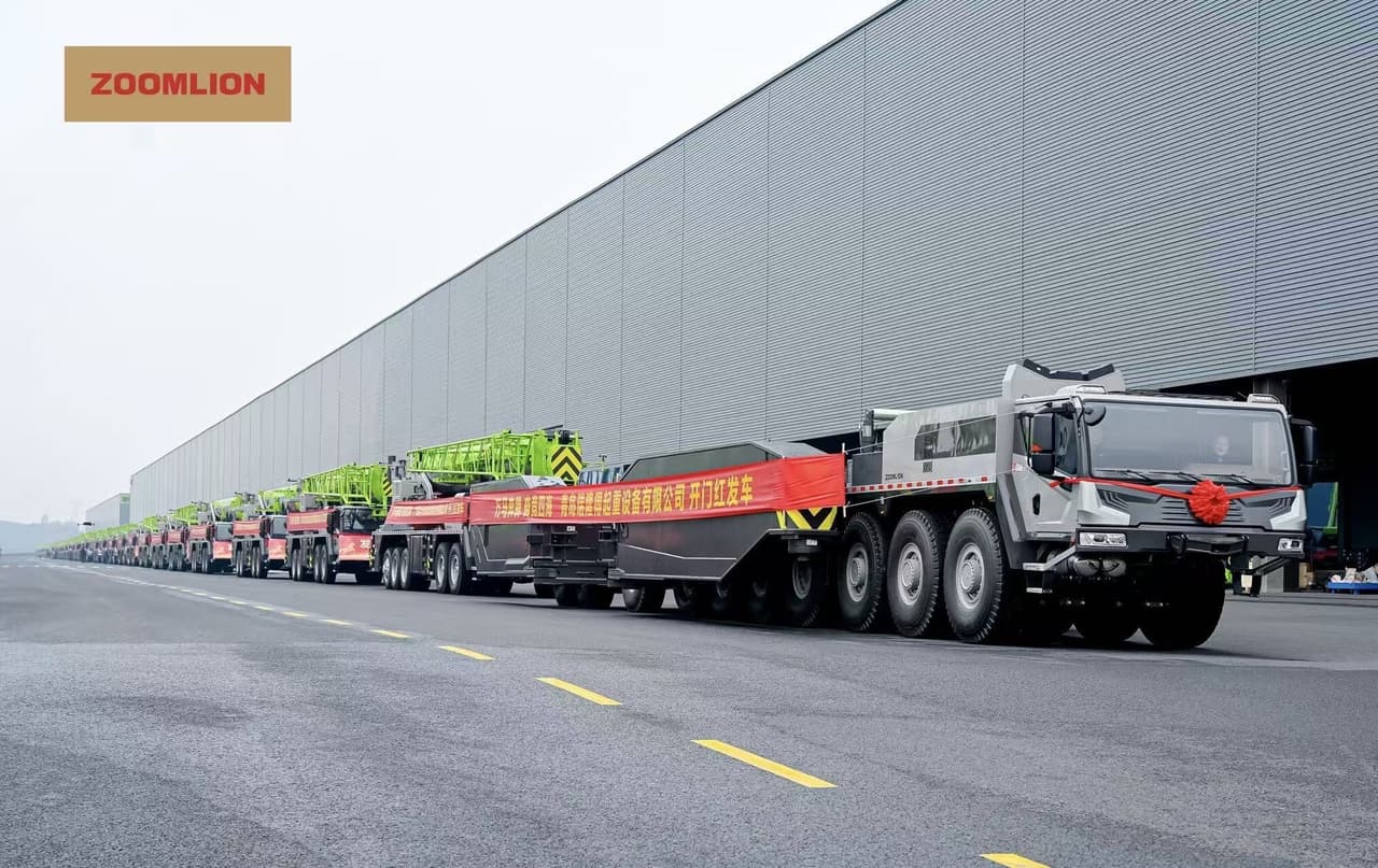 Zoomlion Opens 2026 With US$1.2 Billion in Global Equipment Shipments