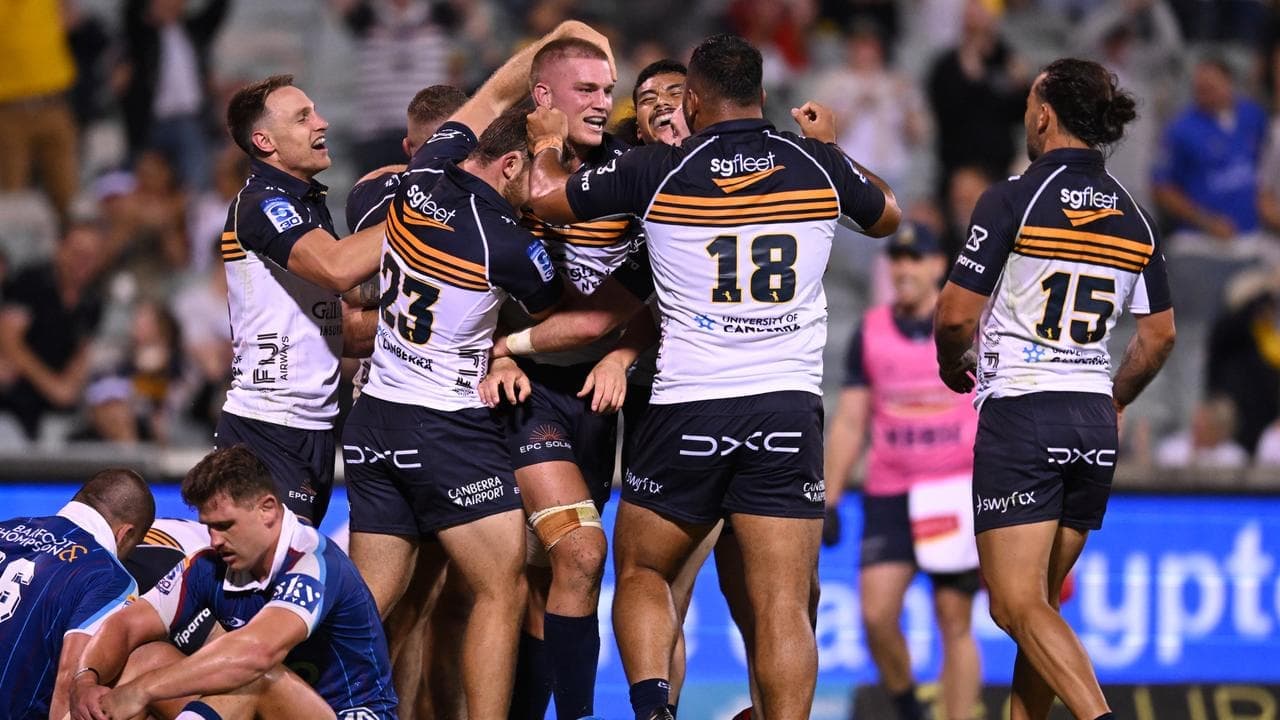 Cale's late heroics saves Brumbies from Blues upset