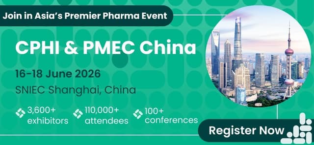 The largest pharma show in Asia makes its return to Shanghai this June 2026