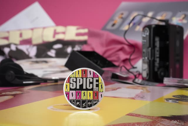BRITISH ROYAL MINT CELEBRATES 30 YEARS OF GIRL POWER WITH OFFICIAL SPICE GIRLS COMMEMORATIVE COIN