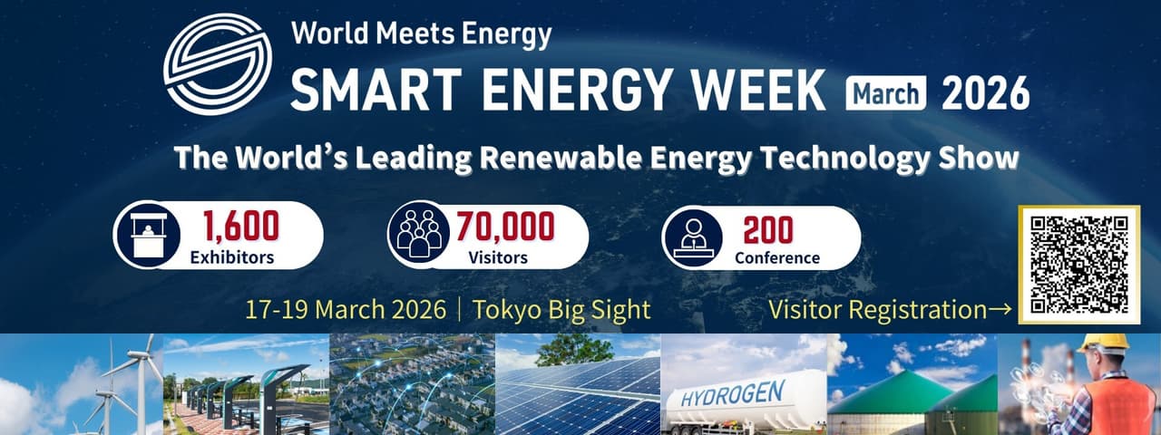 Smart Energy Week 2026 Opens in Tokyo, Bringing Together 1,600 Exhibitors to Unveil the Next Wave of Energy Transition Innovations
