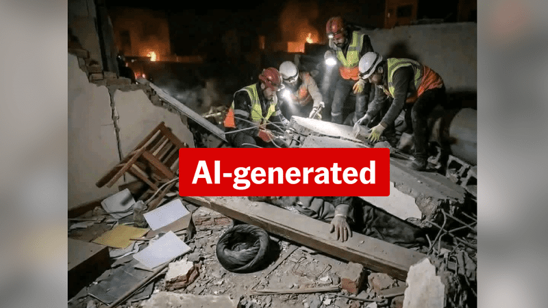 Fake footage of US-Iran war floods social media