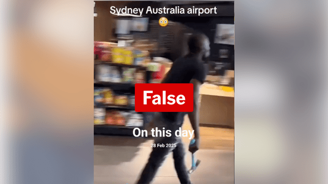 Airport meltdown video used to stoke immigration outrage