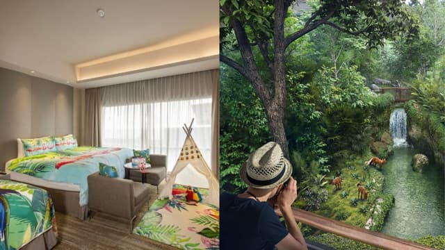 A One-Stop Family Adventure at PARKROYAL on Beach Road, Singapore with Wildlife-Themed Rooms, Breakfast, and Attraction Tickets Included