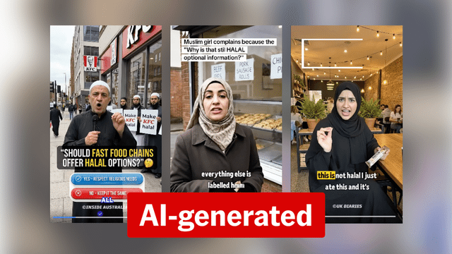 Foreign page uses AI videos to stir outrage against Muslims