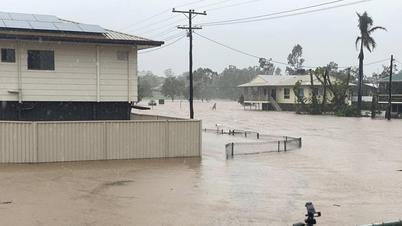 Tropical low forces residents to seek higher ground