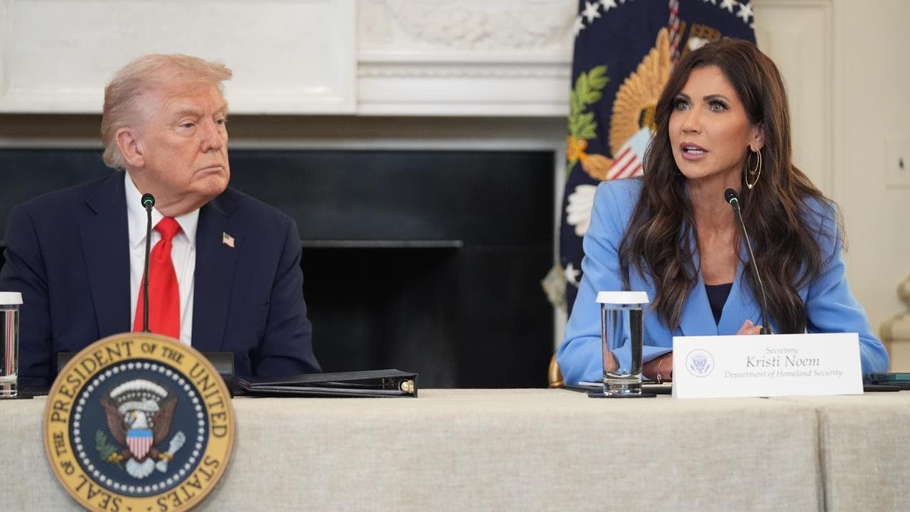 Trump fires Kristi Noem as US homeland security chief