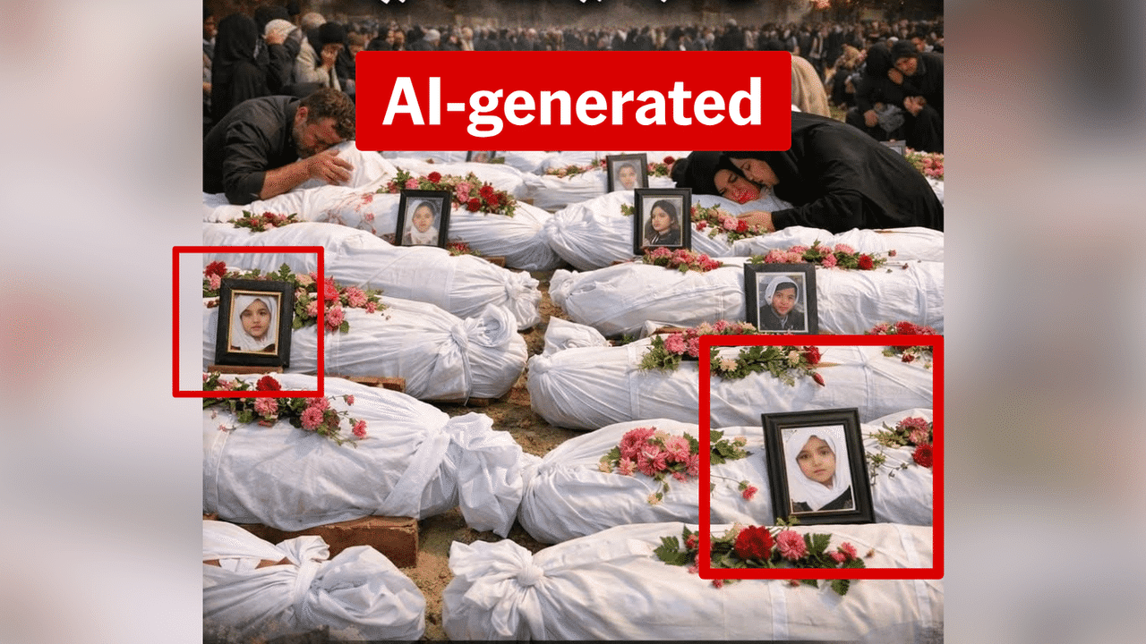 AI clips, old footage add to Iran war misinformation