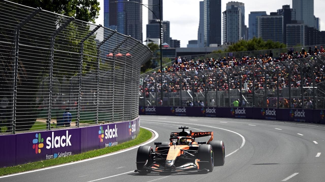 Piastri faces uphill battle as Mercedes claim front row