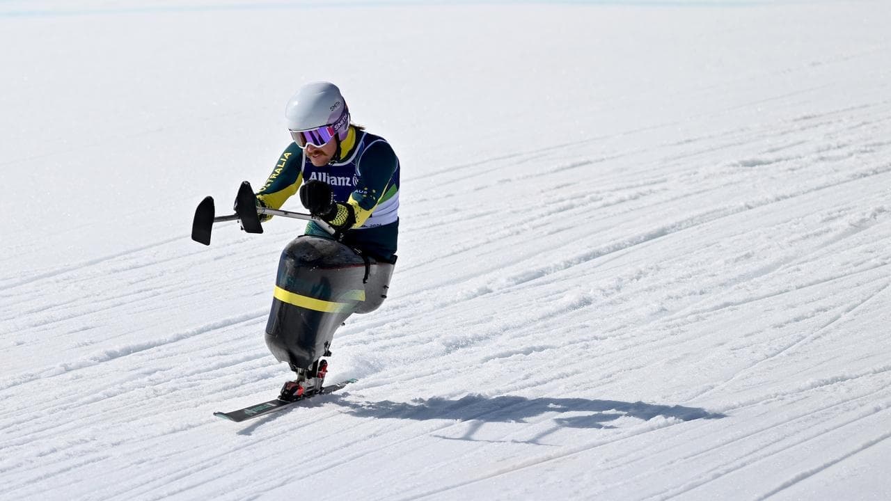 Rising Aussie para-skier crashes in Paralympic opener