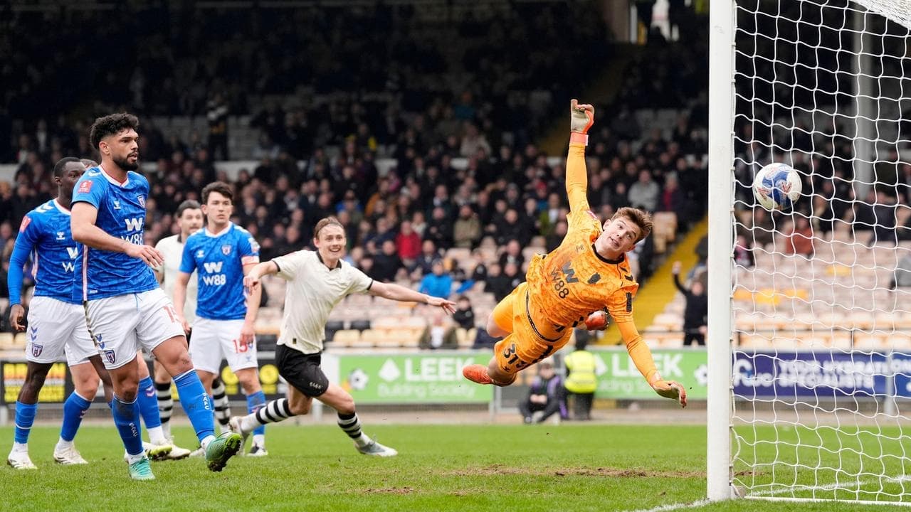 Aussie boss - and goalie - pull off huge FA Cup upset