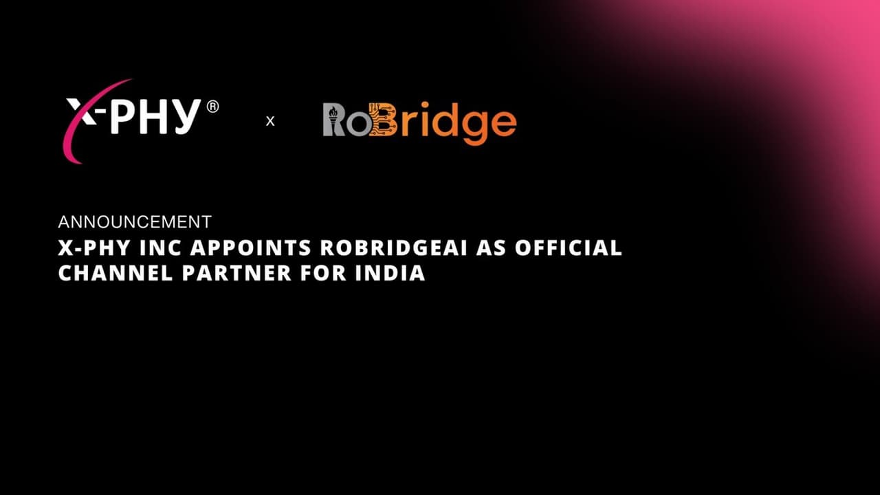 X-PHY Inc Appoints RoBridgeAI as Official Channel Partner for India