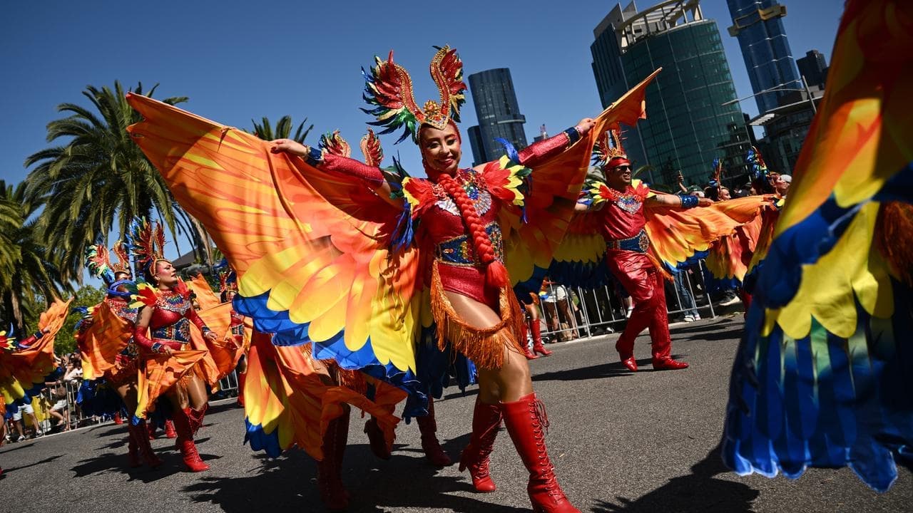 Moomba mania: parade fetes multicultural melting pot