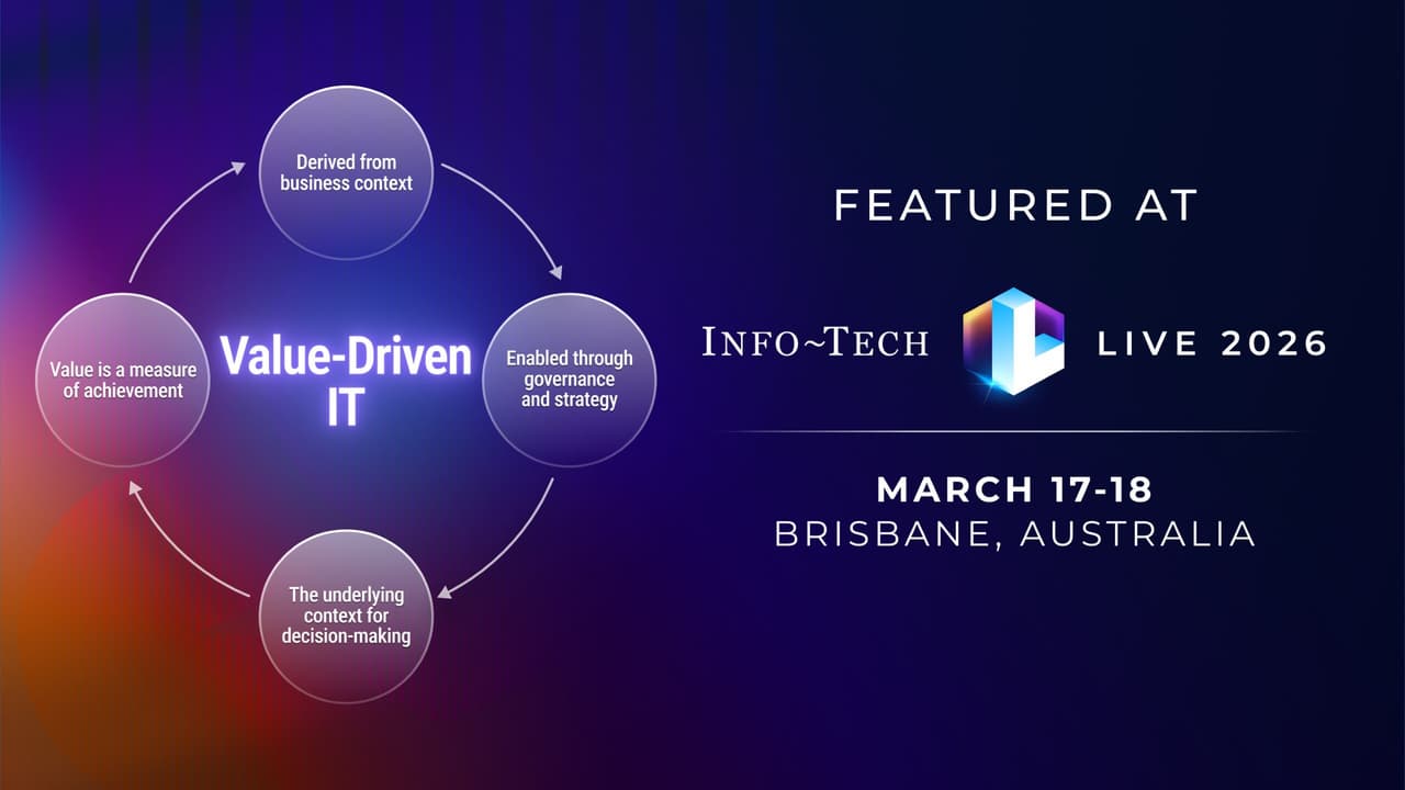 Info-Tech LIVE 2026 in Brisbane to Address IT Budget Pressure Across APAC with Value-Driven IT Sessions