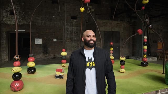 Aboriginal artists shine at home-grown biennale