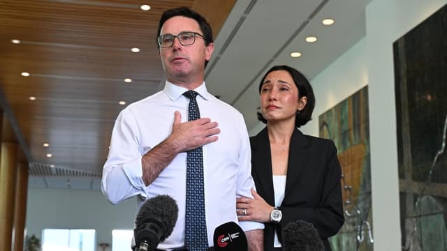 'Buggered': emotional Nationals leader makes shock exit