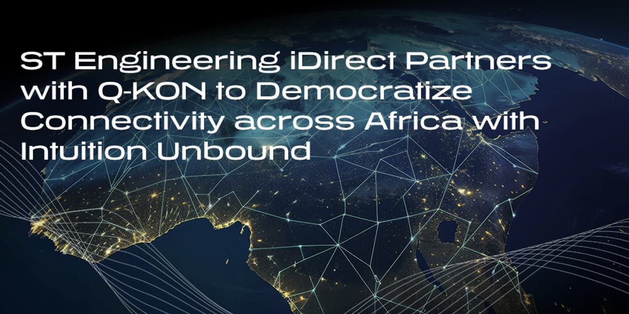 ST Engineering iDirect Partners with Q-KON to Democratize Connectivity across Africa with Intuition Unbound