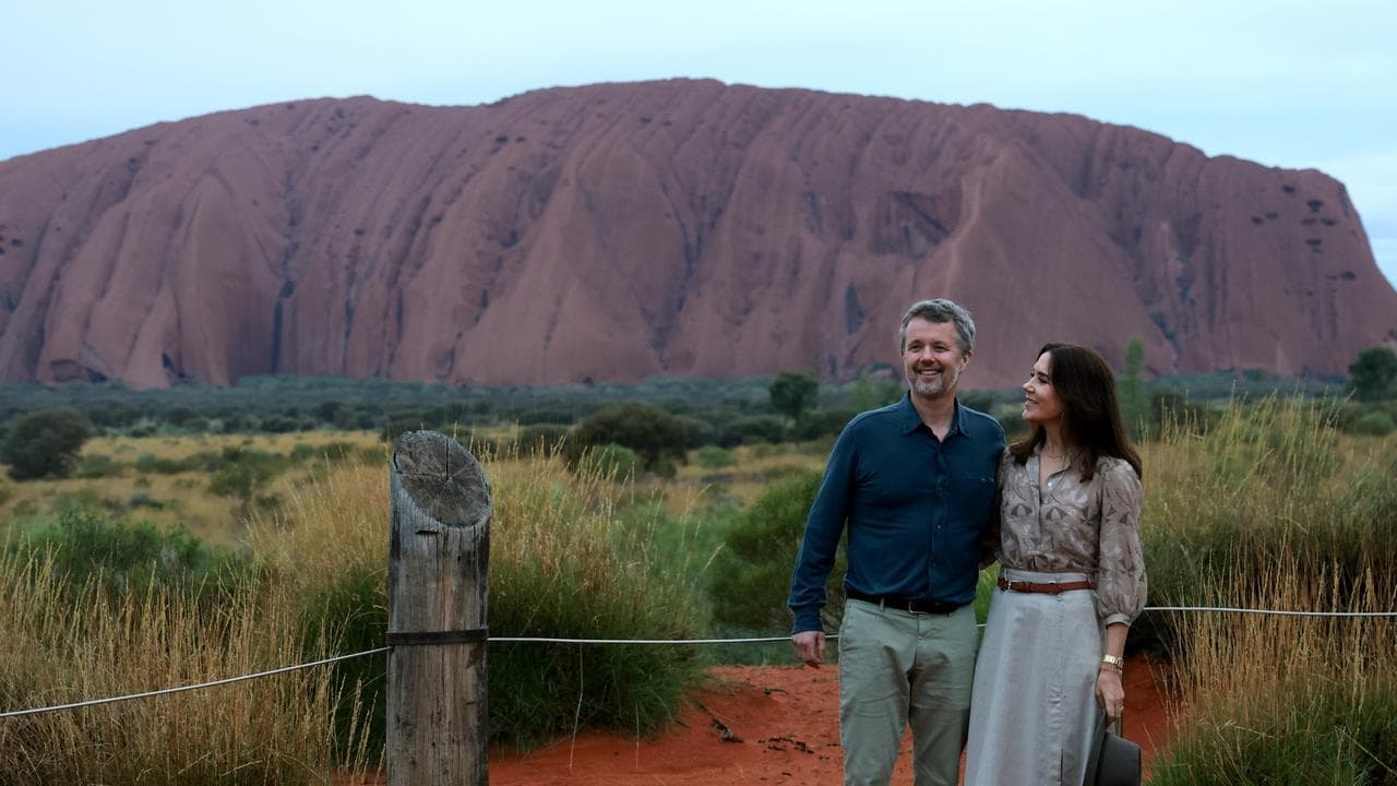 'Great start': Danish royals bask in sunrise Uluru trek