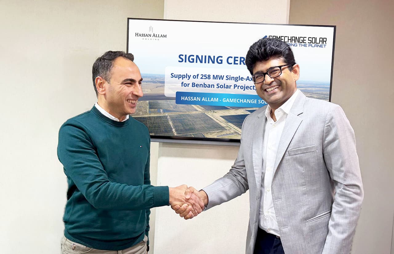 GameChange Solar wins 258 MWp tracker order for Benban Solar Project in Egypt