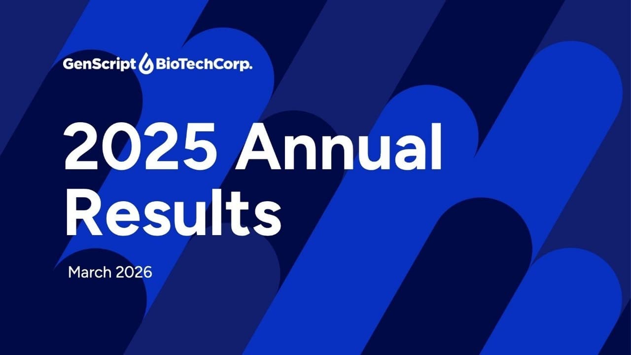 GenScript Biotech Corp Reports Strong FY2025 Results as Integrated Platform Strategy and Global Execution Drive High-Quality Growth