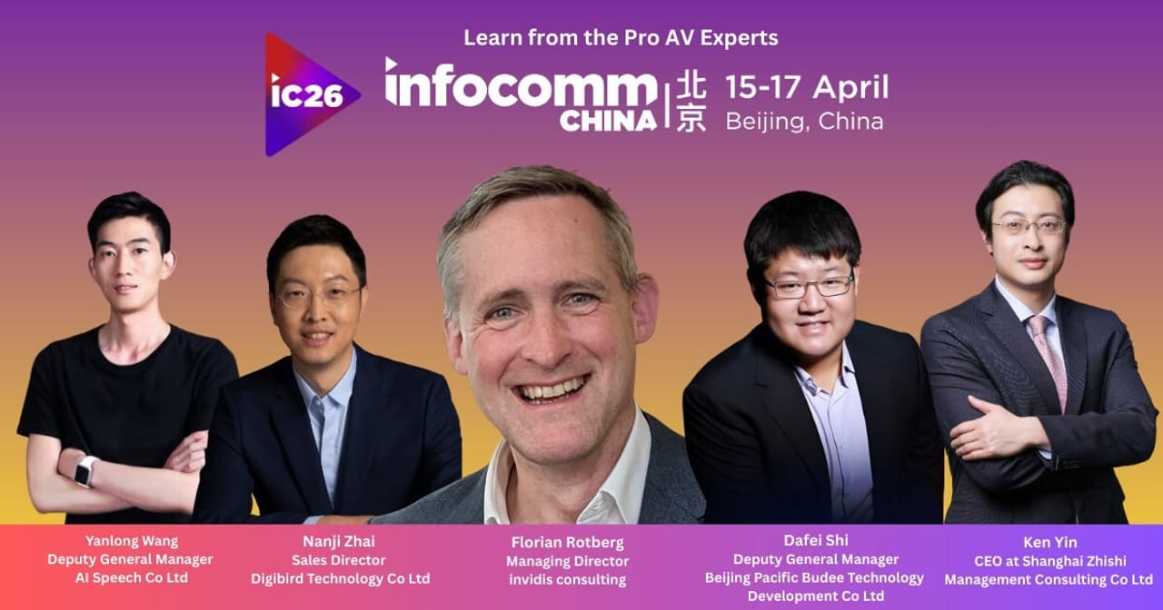Beijing InfoComm China 2026 Conference Lineup Presents Future of AI in Tech Aligning with the Nation's Next Strategic Five-Year Plan