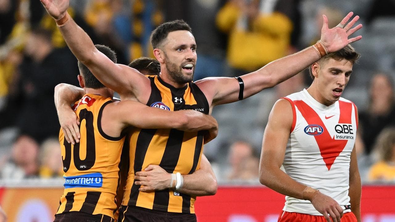 Gunston, Newcombe lift Hawks past Swans