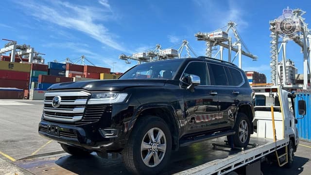 Syndicate allegedly shipped stolen cars to Middle East