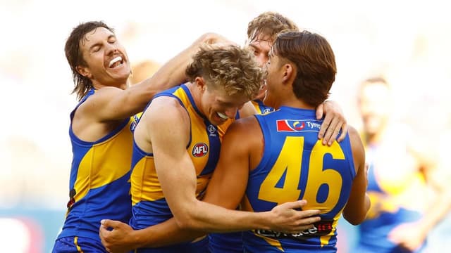 Harley Reid stars as Eagles stun Kangaroos in Perth