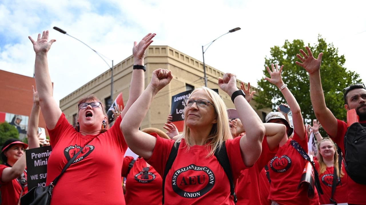 Teachers to push on with strikes as pay war escalates