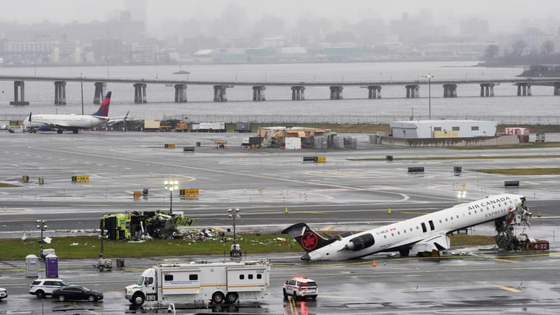 Two dead in NY jet collision, ICE deployed to airports